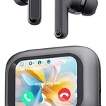 Audífono Con Pantalla Táctil M6 Bluetooth 5.3 Y Rango De 15m Negro