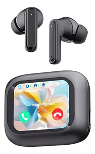 Audífono Con Pantalla Táctil M6 Bluetooth 5.3 Y Rango De 15m Negro